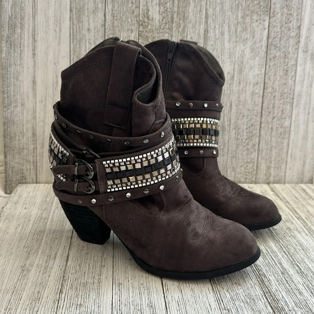 Not Rated Shawty Embellished Boot